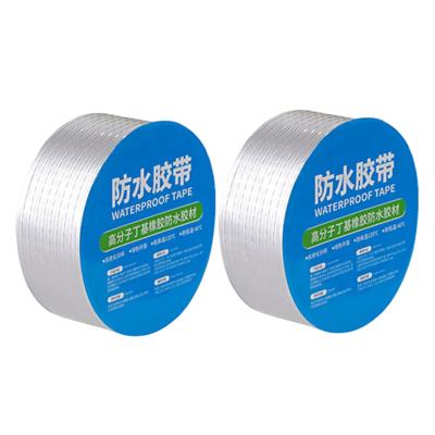 China Excellent Quality Waterproof Tape Aluminum Foil Sealant Sealant Butyl Rubber Waterproof Adhesive Tape For Roof Leak Repair for sale