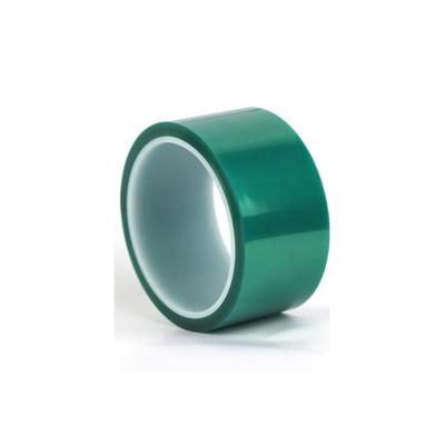 China Top Selling Waterproof Guaranteed Quality Green PET High Temperature Resistant Tape for sale