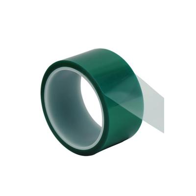 China Manufacturing Technology Waterproof High End Pet Green High Temperature Resistant Tape for sale