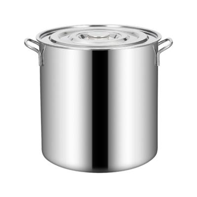 China Contemporary New Product Natural Color 201 Stainless Steel Soup Bucket Good Price for sale