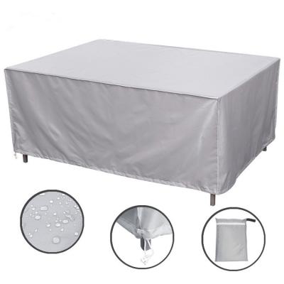 China Heavy Duty Waterproof Outdoor Furniture Patio Lawn Air Conditioner Cover Rectangular Covers, Round Table Chair Set Covers for sale