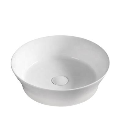 China Hot Sale 6291 Modern Design Round Countertop Bathroom Basin Art Basin Porcelain Ceramic Sink for sale