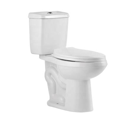 China China Sanitary Double-flow modern design cheap price bathroom heed twyford two-piece ceramic washdown belt toilet for sale