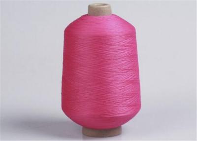 China Dyed Red Nylon Draw Textured Yarn Full Dull Z Twist 100D/36F For Knitting for sale