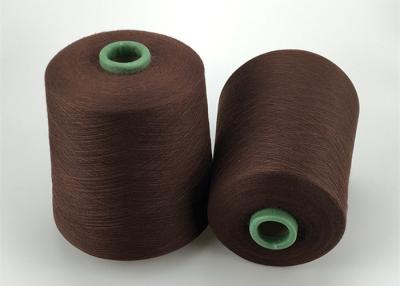 China Cone Dyed 20s 30s Polyester Spun Yarn For Socks And Circular Knitting for sale