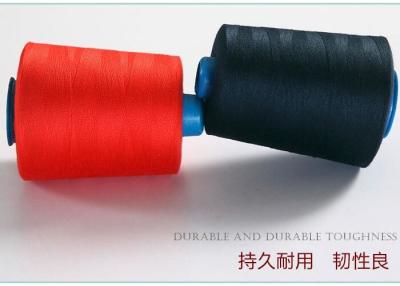 China 100% Durable Ring Spun Polyester Sewing Thread 40s/2 With Dyed Tubes For Garment Factory for sale