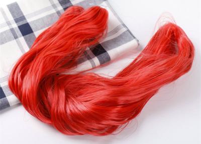 China Red Color Eco Friendly 0.15mm High Tenacity Nylon Yarn Dyed Fishing Line By Hand for sale