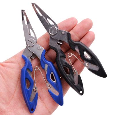 China Fishing Line Remover Fishing Tackle Pliers Scissors Braid Tool Etc. Lure Cutter Hook Cutting Multifunctional Fish Use Pliers Scissors HSD319 for sale