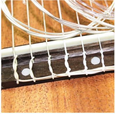 China 6pcs GUITAR Guitar Strings Nylon Silver Strings Set For Classical Classical Guitar 1M 1-6 E B G D Hot Selling A E Guitar Accessories for sale