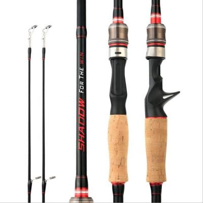 China Telescopic Fishing Rod Carbon Fiber 1 8m 2 1m 2 4m Bag Rock Top Ocean Sea Surf Fish Fishing Bass Power for sale