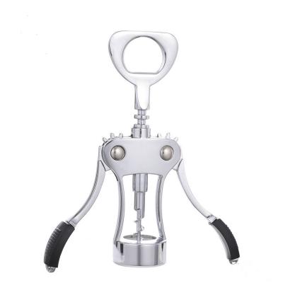 China Wholesale Viable Multifunctional Wine Beer Bottle Opener Wine Corkscrew For All Cork Stoppered And Beer Bottles for sale