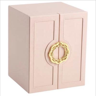 China Fashionable Hot Sale Custom Jewelry Travel Case Jewelry Organizer Boxes Traveling Jewelry Boxes For Packaging Earrings for sale