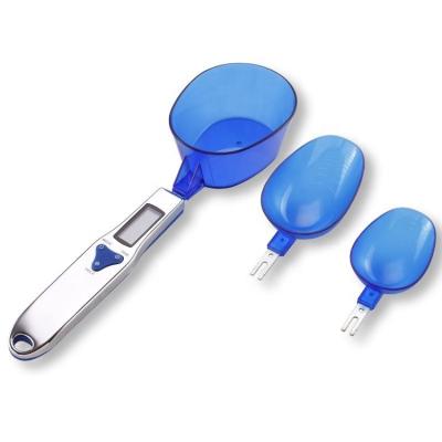 China Portable Detachable Spoon Kitchen Dessert Handle Scale Digital Household Measuring Scale for sale