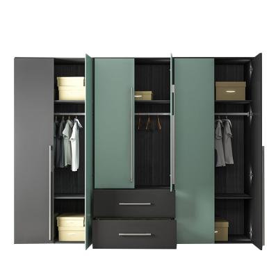 China Modern Sliding Furniture Cabinet(Height)Adjustable Modern Cabinet Design Wooden Fitted Wardrobes for sale