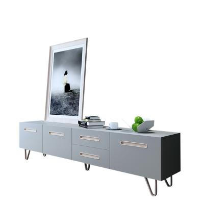 China New Style Convertible Modern Luxury Living Room Cabinet Custom TV Stand With 5 Lockers for sale