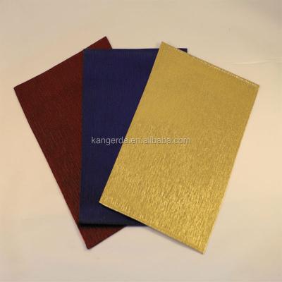 China Gold Pvc Sustainable Place Mat for sale