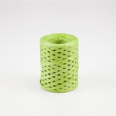 China Gift Wrapping/Handmade Craft/For Decor Raffia Paper Rope Multicolor Paper Ribbon for sale