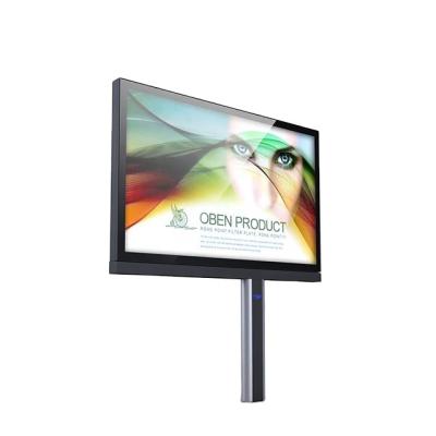 China Static / Outdoor Mega Lightweight Scrolling Light Box Advertising Billboard / Solar Power On Road for sale