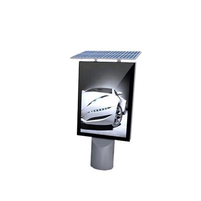 China Static / Scrolling / Outdoor Solar Rotating Advertising Solar Power Led Display Billboard For Sale for sale