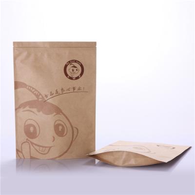 China Custom Eco Friendly Moisture Proof Paper Packaging Wholesale Food Packaging Bags For Dried Fruits for sale