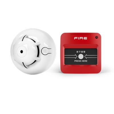 China ABS Plastic Accessible Fire Alarm Systems Factory Price Smoke Sensor Wireless Detector Against Unwanted Alarms For India Market for sale