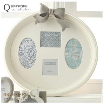 China Collage picture frame big round photo frame wall decoration frame for sale