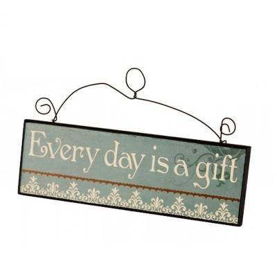 China Wooden wall hanging signs Cool Outdoor Quotes About Life Quote In The Wooden plaque for sale