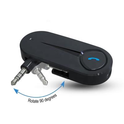 China Type-c type-c aux. V5.0 Music Car Bluetooth Audio Receiver Charging Left Handsfree Call Kit 3.5mm Music Adapter Wireless Left Handsfree With 15h Working Time for sale