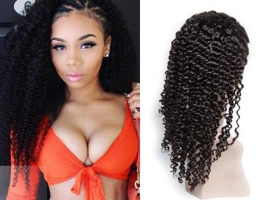 China QueenLife Virgin Deep Curly Remy Lace Front Wigs For Black Women 10-24 Inch for sale