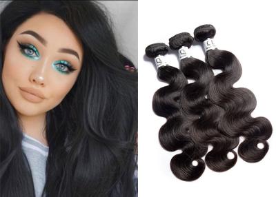 China Non Tangling Malaysian Body Wave Bundles / Brazilian 3 Bundles Of Hair for sale