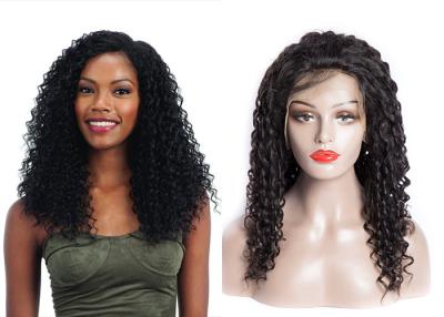 China Cute Indian Remy Lace Front Wigs , Popular 100 Human Hair Lace Front Wigs for sale