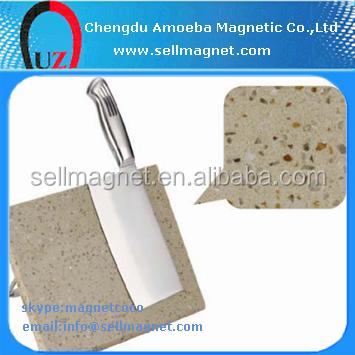 China Industrial Magnet Sensitive Marble Magnetic Knife Holder 18