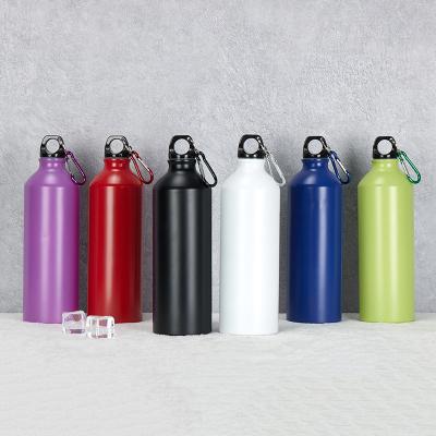 China Viable custom wholesale logo 350ml-1000ml bike water sport aluminum bottle with custom color for sale