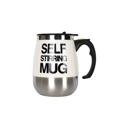 China 400ml Sustainable Ready To Ship Self Stirring Coffee Stirring Automatic Cup Coffee Electric Automatic Cup for sale