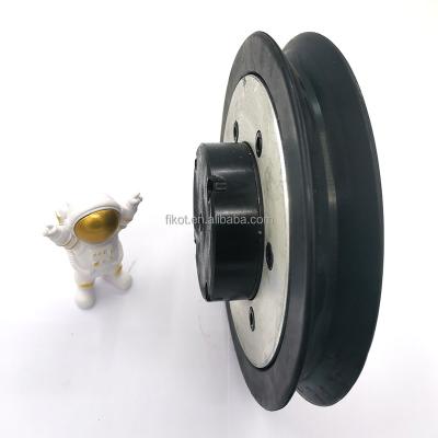 China Wire Saw Machine Pulley FIKOT 200mm Wire Saw Machine Concrete Cut Universal Wheel Guide Pulley for sale