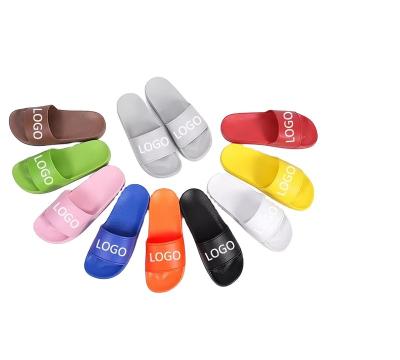 China Custom Women's Damping Flip Flops Shoes Logo Printed Kids Slippers Slides Designer Slippers Sandals Shoes Mens Shoes for sale