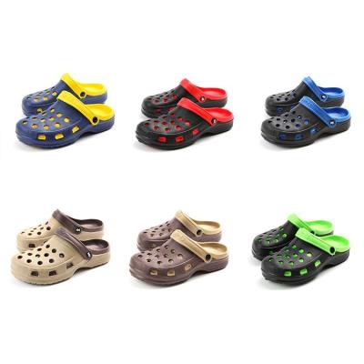 China Lightweight EVA Garden Hole Clogs Sandal Summer Men Women Slipper Garden Hole Slippers Clogs Shoes for sale