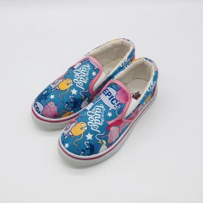 China Other Small/Big Kid Canvas For Boys Girls Kids Loafers Boat Flats Sequin School Parent-Child Casual Shoes Fashionable Canvas Shoes for sale