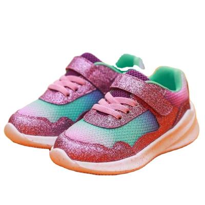 China EVA New Fashion Trend Breathable Mesh Shoes For Children Girls Non-slip Kids Sports Casual Shoes EVA Baby Boys Running Shoes for sale