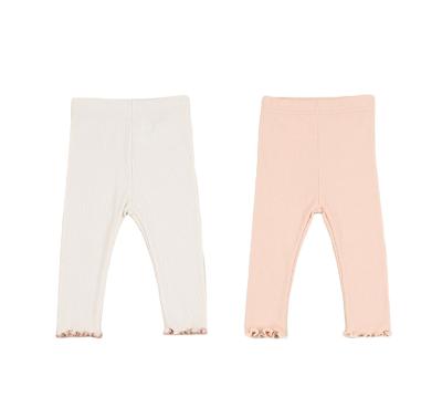 China Baby Toddler Autumn Color Plain Warm Breathable Cute Ribbed Infant Thin Elastic Tights Gaiters for sale