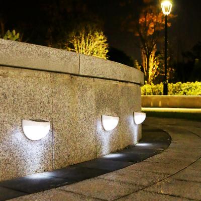 China Factory High Guality Waterproof Cheap Led Solar Wall Light IP65 Waterproof For Outdoor Yard Stairs Step Office Garden Easy Installation for sale