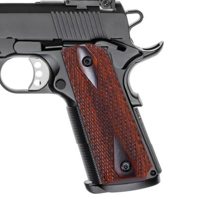 China Grip Gun GLUES 2pieces Tactical 1911 Pistol Grips High Quality Wood Grips Custom Grips CNC 1911 Hardware Accessories for sale