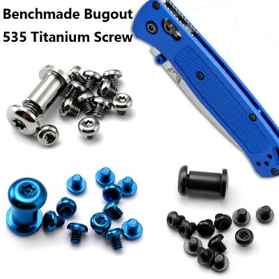 China Round GLUE Benchmade high quality bugout 535 titanium screws for sale