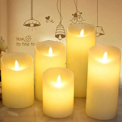 China Wholesale Plastic LED Candles Flameless Electric Candles LED Candles With Remote for sale