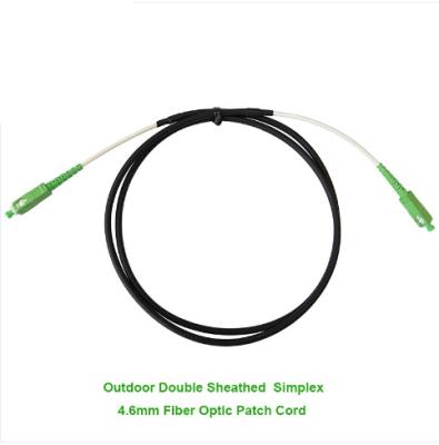 Chine Cavalier de Fibre Optique Double Gaine Extérieur Simplex 4.6mm à vendre