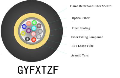 中国 IP68 防水級 FTTH ファイバードロップケーブル 単モードファイバー接続 販売のため