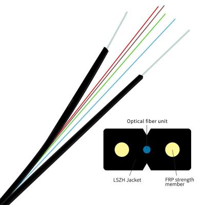 China A2 flacher der Faser-Optik-FTTH Kern des Transceiverkabel-G652D G657a1 1-12 zu verkaufen