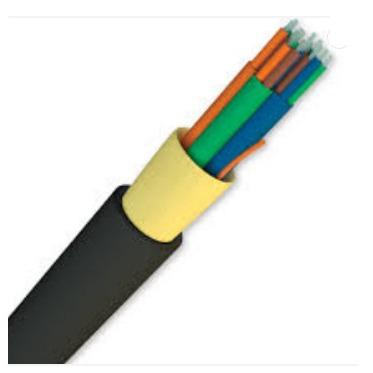 中国 YTTX Fiber Optical Air Blown Micro Cable Single Mode 12 Core 販売のため