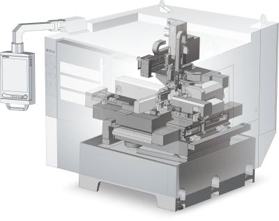 China Hotman Cuatro Ejes Segmento Paso abajo máquina de rectificación de precisión máquina de rectificación en venta