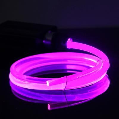 China LANDSCAPE Super Brightness 8mm RGB Led Light Generator Fiber Optic Illumination Decoration for sale